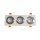 White Recessed Rectangular LED Triple Heads Downlights